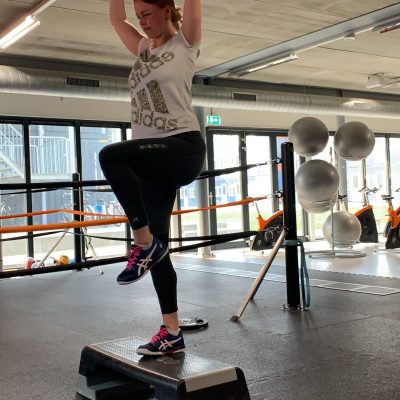 anouk step fysio training